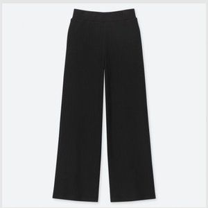 UNIQLO Ribbed Wide Leg Pants Small